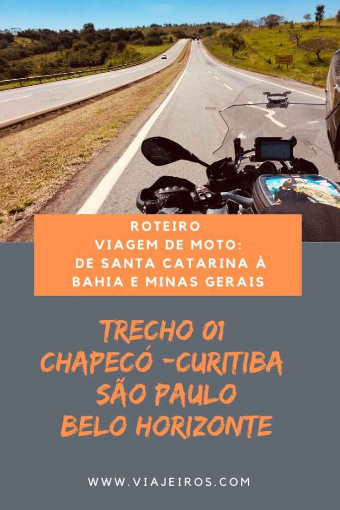 roteiro viagem de moto